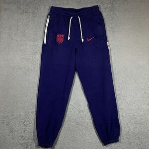 Nike Team USA Blue Soccer Pants Jogger Sweatpants Warm Up Men's Medium #2054